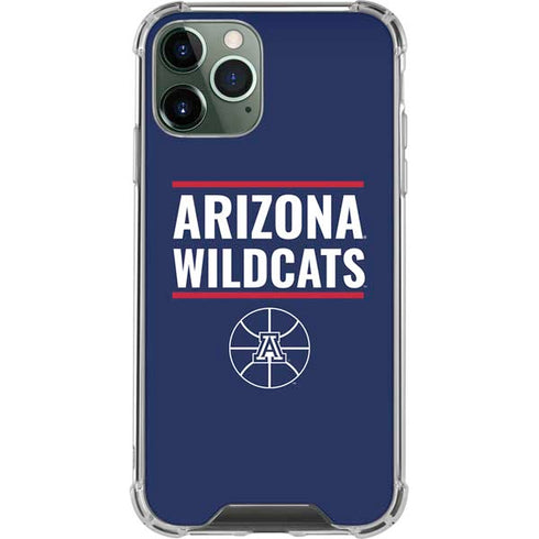 University of Arizona Wildcats Basketball Mark iPhone 12 Pro Clear Case