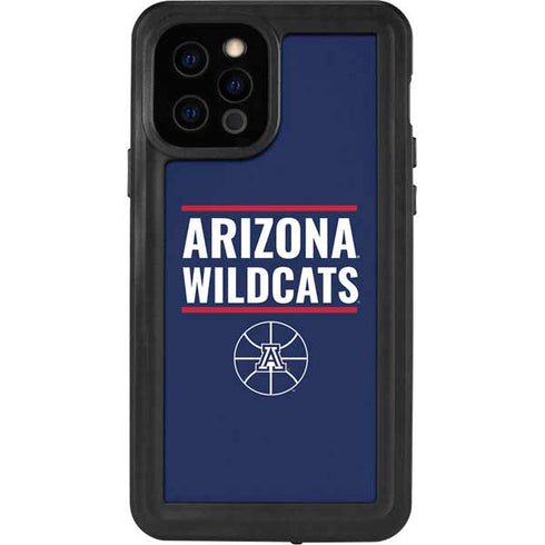 University of Arizona Wildcats Basketball Mark iPhone 12 Pro Waterproof Case
