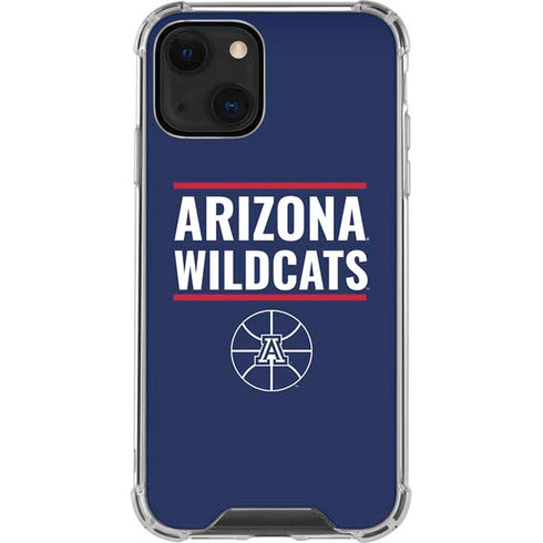 University of Arizona Wildcats Basketball Mark iPhone 13 Mini Clear Case
