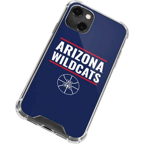 University of Arizona Wildcats Basketball Mark iPhone 13 Mini Clear Case