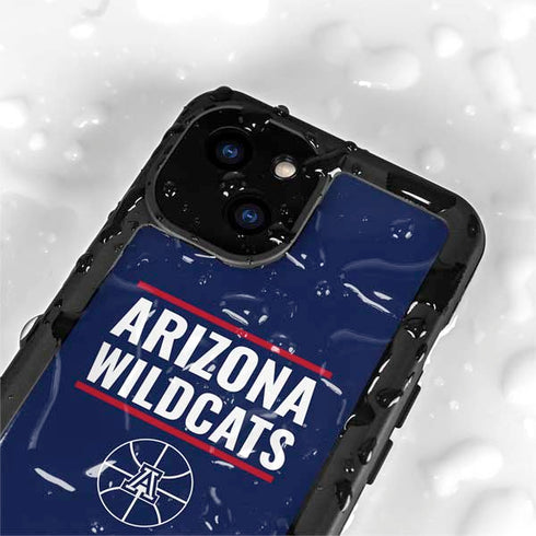 University of Arizona Wildcats Basketball Mark iPhone 13 Mini Waterproof Case