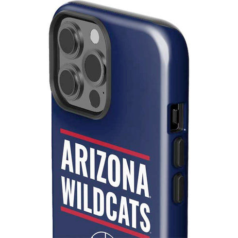 University of Arizona Wildcats Basketball Mark iPhone 13 Pro Max Impact Case