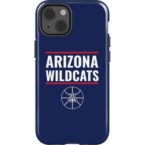 University of Arizona Wildcats Basketball Mark iPhone 14 Impact Case