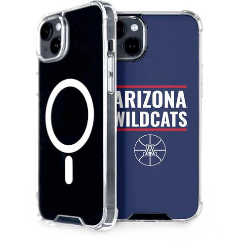 University of Arizona Wildcats Basketball Mark iPhone 14 MagSafe Case