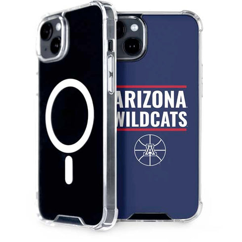 University of Arizona Wildcats Basketball Mark iPhone 14 Plus MagSafe Case