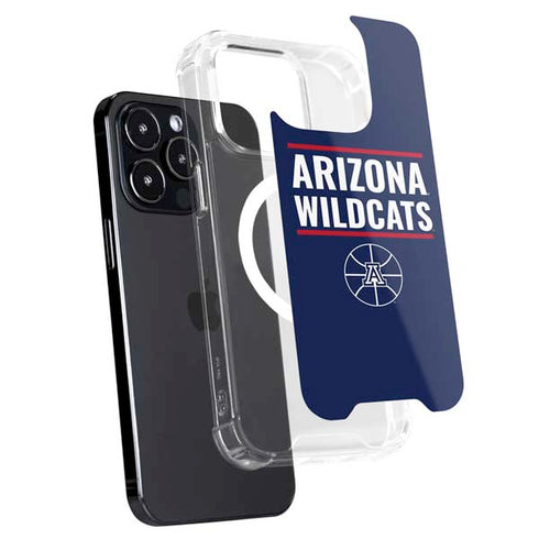 University of Arizona Wildcats Basketball Mark iPhone 14 Pro Max MagSafe Case