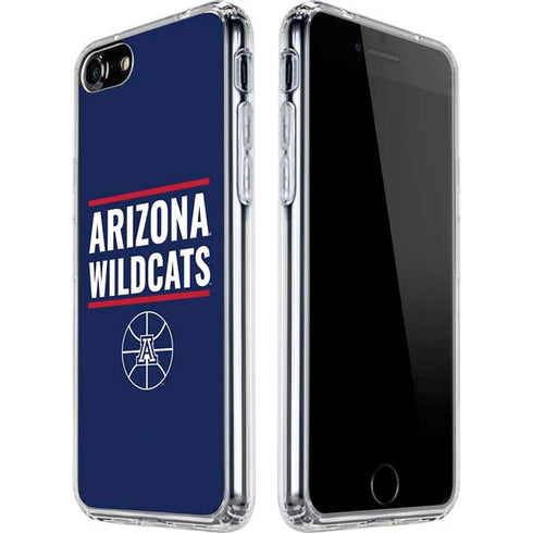 University of Arizona Wildcats Basketball Mark iPhone SE (2nd & 3rd Gen) Clear Case