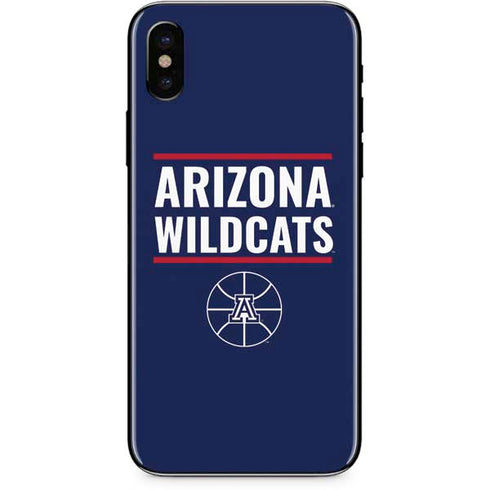 University of Arizona Wildcats Basketball Mark iPhone X Skin