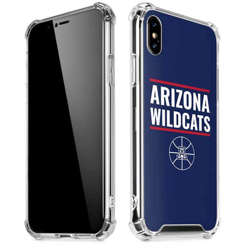 University of Arizona Wildcats Basketball Mark iPhone XS Max Clear Case