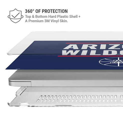 University of Arizona Wildcats Basketball Mark MacBook Pro 16in (2019-20) Case plus Skin