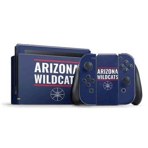 University of Arizona Wildcats Basketball Mark Nintendo Switch Bundle Skin