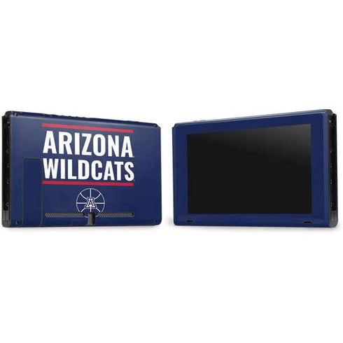 University of Arizona Wildcats Basketball Mark Nintendo Switch Bundle Skin