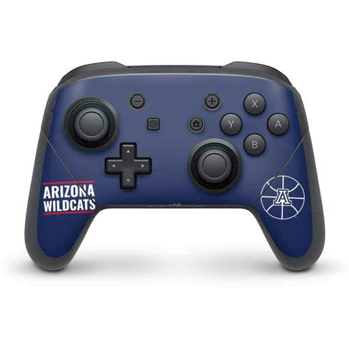 University of Arizona Wildcats Basketball Mark Nintendo Switch Pro Controller Skin