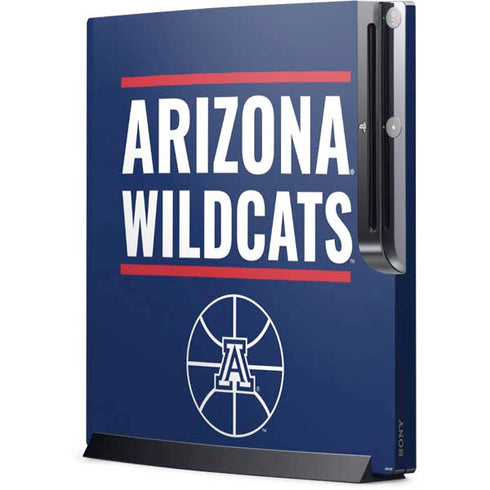 University of Arizona Wildcats Basketball Mark Playstation 3 & PS3 Slim Skin