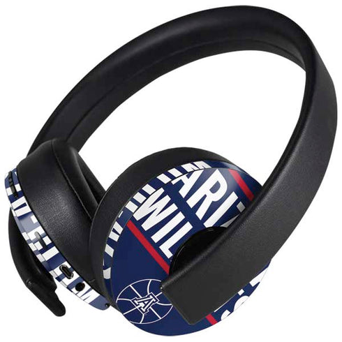 University of Arizona Wildcats Basketball Mark PlayStation 4 Gold Wireless Headset Skin
