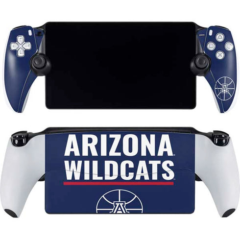 University of Arizona Wildcats Basketball Mark PlayStation Portal Remote Player Skin