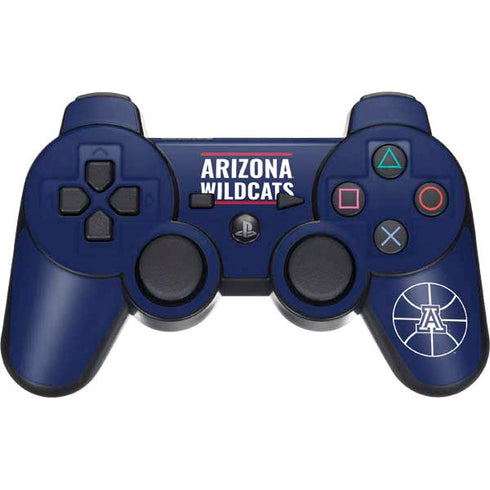 University of Arizona Wildcats Basketball Mark PS3 Dual Shock wireless controller Skin