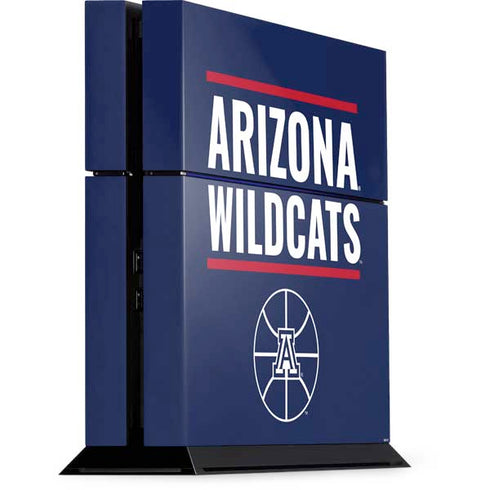 University of Arizona Wildcats Basketball Mark PS4 Console Skin