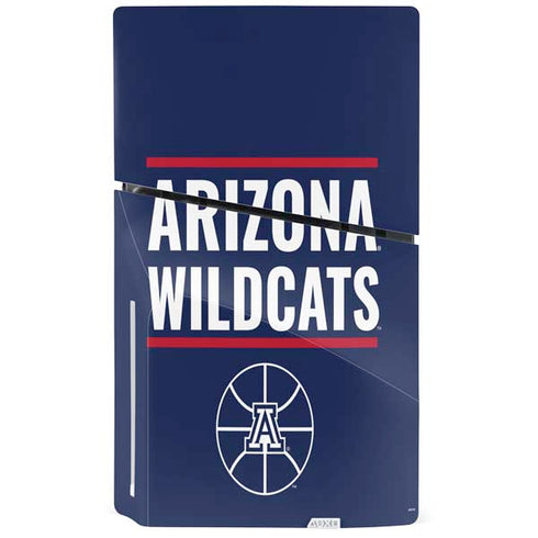 University of Arizona Wildcats Basketball Mark PS5 Slim Disk Bundle Skin