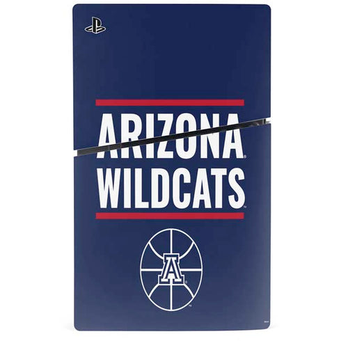 University of Arizona Wildcats Basketball Mark PS5 Slim Digital Edition Bundle Skin