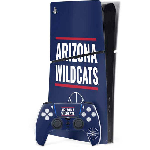 University of Arizona Wildcats Basketball Mark PS5 Slim Digital Edition Console Skin