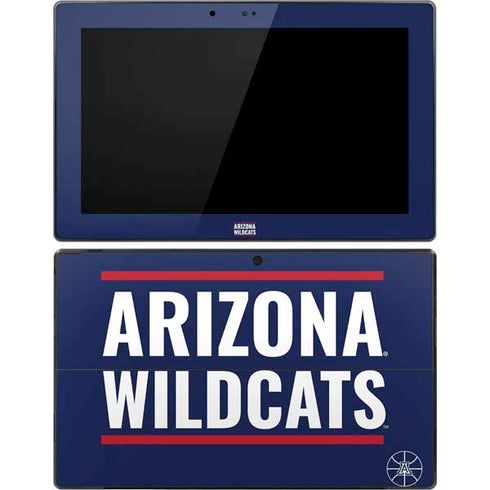 University of Arizona Wildcats Basketball Mark Surface Pro Tablet Skin