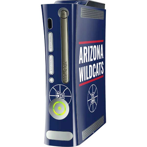 University of Arizona Wildcats Basketball Mark Xbox 360 (Includes HDD) Skin
