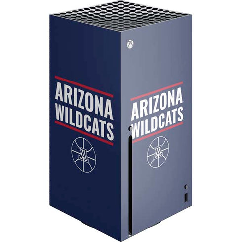 University of Arizona Wildcats Basketball Mark Xbox Series X Console Skin