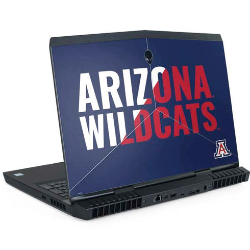 University of Arizona Wildcats Logo Split Blue Dell Alienware Skin
