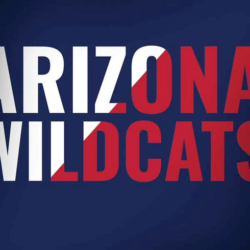 University of Arizona Wildcats Logo Split Blue Dell Alienware Skin