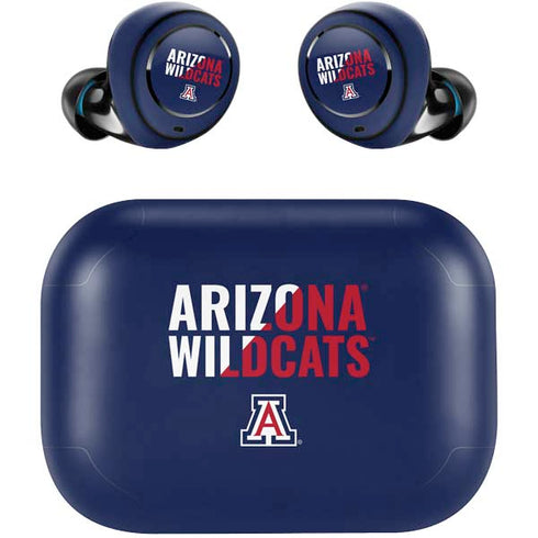 University of Arizona Wildcats Logo Split Blue Amazon Echo Buds Skin