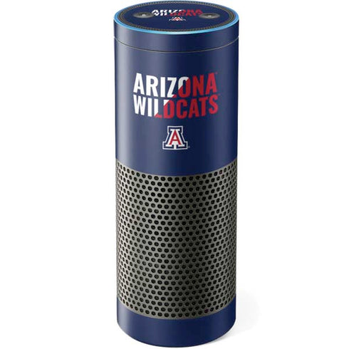 University of Arizona Wildcats Logo Split Blue Amazon Echo Skin