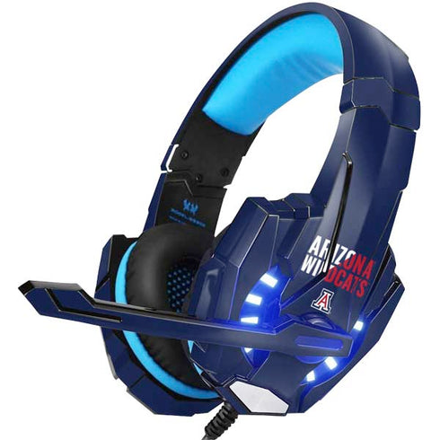 University of Arizona Wildcats Logo Split Blue BENGOO G9000 Skin