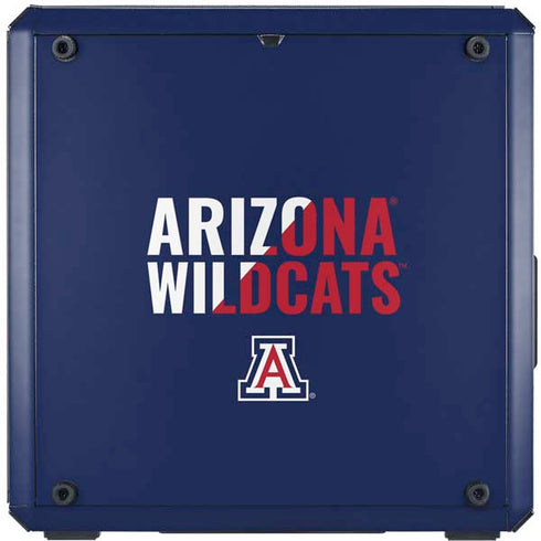University of Arizona Wildcats Logo Split Blue Cooler Master MasterBox Q300L Mini Tower Skin