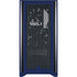 University of Arizona Wildcats Logo Split Blue Corsair 4000D Tempered Glass Mid-Tower ATX Case Skin
