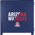 University of Arizona Wildcats Logo Split Blue Corsair 4000D Tempered Glass Mid-Tower ATX Case Skin