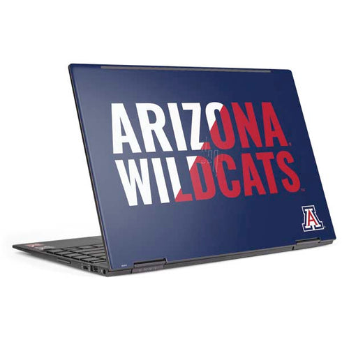 University of Arizona Wildcats Logo Split Blue HP Envy Skin