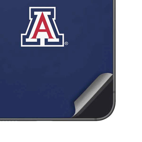 University of Arizona Wildcats Logo Split Blue Galaxy A14 5G Skin