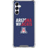 University of Arizona Wildcats Logo Split Blue Galaxy A15 5G Clear Case
