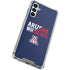 University of Arizona Wildcats Logo Split Blue Galaxy A15 5G Clear Case