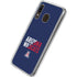 University of Arizona Wildcats Logo Split Blue Galaxy A20 Clear Case