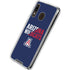 University of Arizona Wildcats Logo Split Blue Galaxy A30 Clear Case