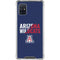 University of Arizona Wildcats Logo Split Blue Galaxy A51 5G Clear Case