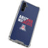 University of Arizona Wildcats Logo Split Blue Galaxy A54 5G Clear Case