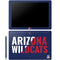 University of Arizona Wildcats Logo Split Blue Galaxy Book 12in Skin
