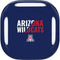 University of Arizona Wildcats Logo Split Blue Galaxy Buds Live Skin