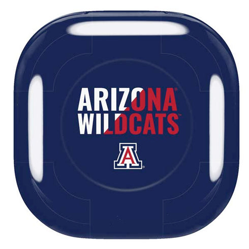 University of Arizona Wildcats Logo Split Blue Galaxy Buds Live Skin