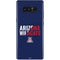 University of Arizona Wildcats Logo Split Blue Galaxy Note 8 Skin