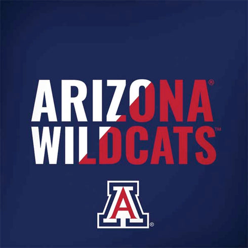 University of Arizona Wildcats Logo Split Blue Galaxy Note 8 Skin
