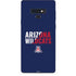University of Arizona Wildcats Logo Split Blue Galaxy Note 9 Skin